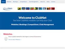 Tablet Screenshot of clubnet.org.uk